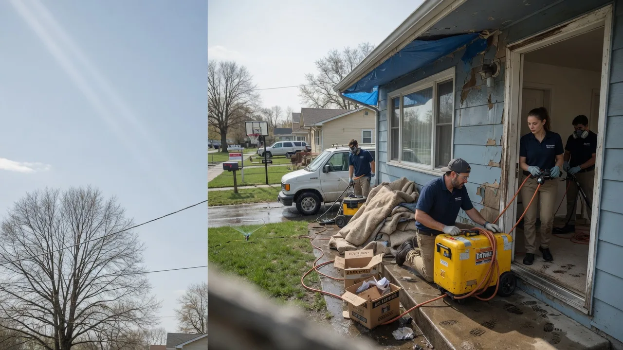 Basement Flood Cleanup in Massena, IA near me
